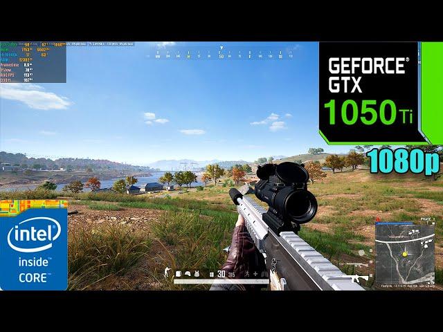 PUBG : GTX 1050 Ti 4GB ( Taego Map )