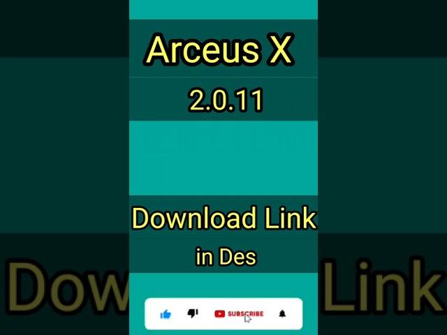 Arceus X 2.0.11 Download Link Mediadfire