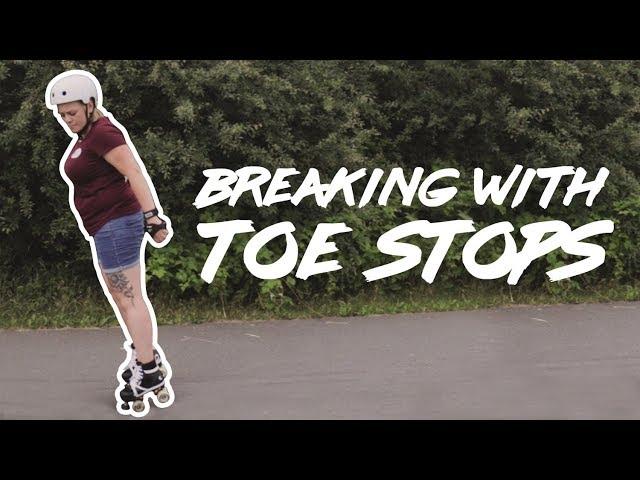 How to stop by using your roller skate toe stops | SkatePro.com