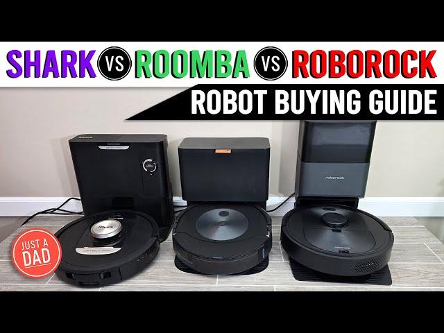 Shark Detect Pro(RV2820AE) vs Roomba j7+ (7550) vs Roborock Q5+ Self-Empty Robot Vacuum Buying Guide