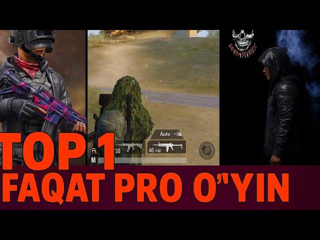 Pubg mobile FAQAT TOP1