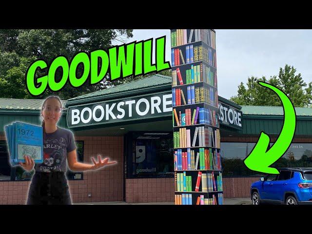 Another Reseller Was There! Shopping the Goodwill Bookstore