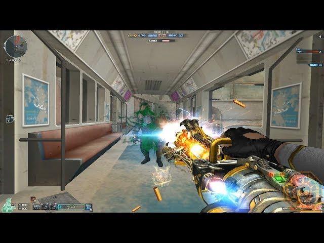 [CF] XM214 Gatling Gun-Wild Shot Gold PVE (巨龙咆哮III) CrossFire China - GAMEMASSACRE