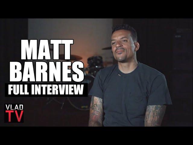 Matt Barnes on Derek Fisher, "Kobe Flinch", Gloria Govan, Basketball Wives (Full Interview)