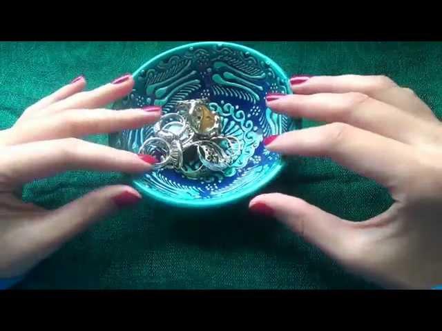 АСМР Шепот. Бижутерия. Кольца. ASMR Whispering. Jewelry Collection. Rings.