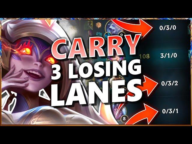 Retired Pro Explains: How to CARRY 3 losing lanes in ANY ELO.