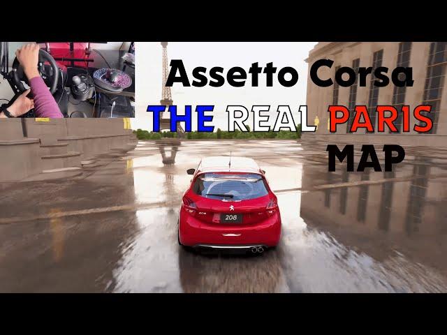 Assetto Corsa - Real PARIS - Gameplay RTX 3070 - Ultra graphic 2K