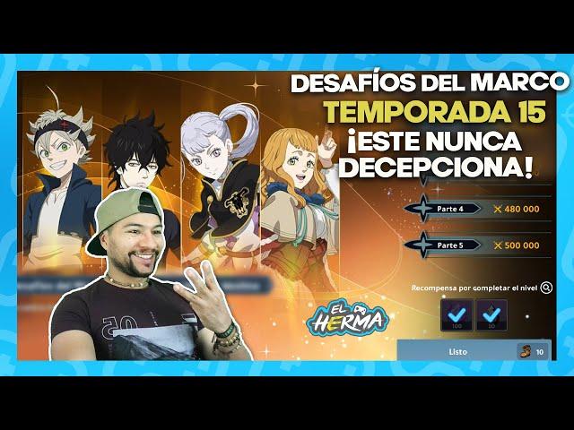 ¡NUEVO Desafios del Marco GUIA 1 F2P ¡Bien explicadita pa pasarlo! - Black Clover M