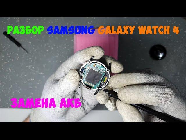 Разборка часов Samsung Galaxy Watch 4 (SM-R860)