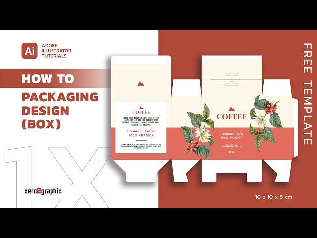 How to Create Packaging Design (Box) in Adobe Illustrator CC 2020