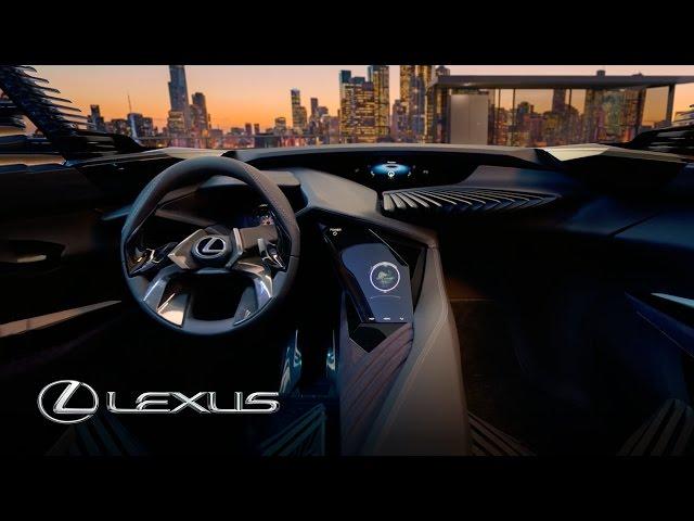 Lexus UX Concept Car - 3D Interface Technology