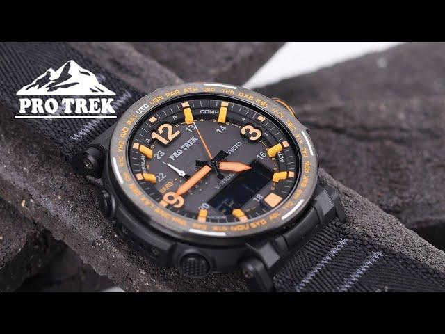 CAVE PROTREK!!! Brief review of Japanese watches CASIO PROTREK TOUGH SOLAR PRG-600YB-1