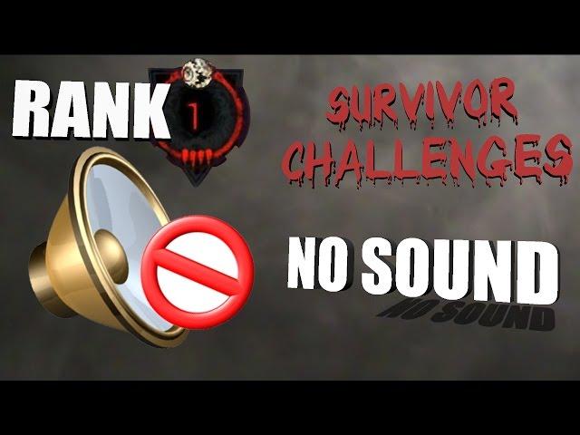 Dead By Daylight Survivor CHALLENGE | NO SOUND