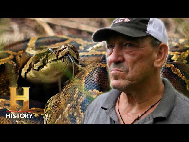 Master Snake Hunter Gets His Kill | Swamp People: Serpent Invasion (Season 4)