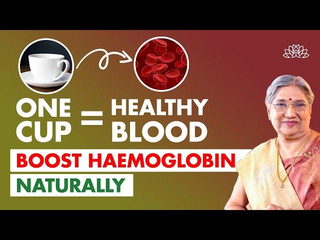 Increase Haemoglobin levels naturally | Cure Anemia | Sesame & Almond homemade drink | Healthy drink