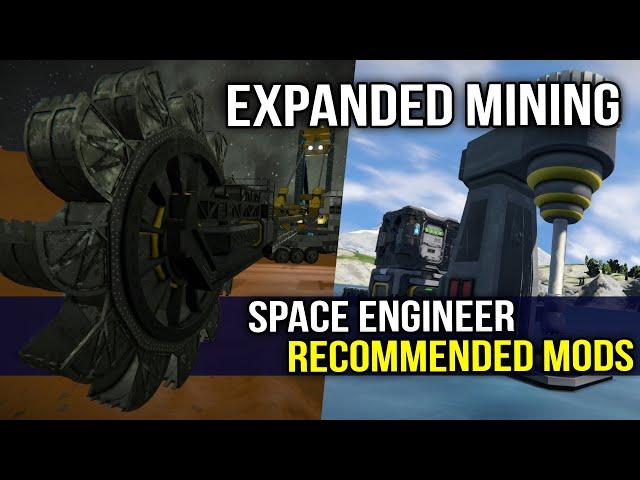 Space Engineers - Collection of the Best Mining Mods