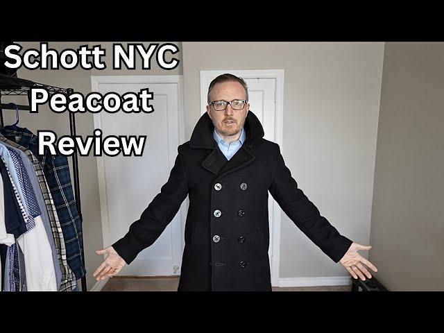 The Ultimate Peacoat: Schott NYC Peacoat