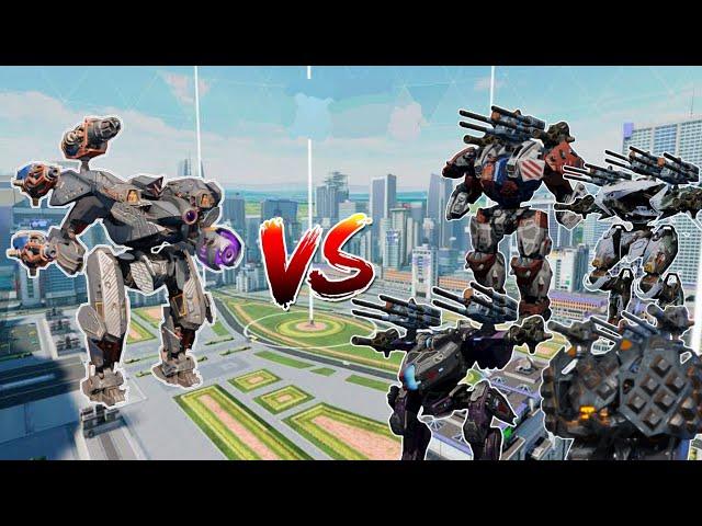 WR Maular VS All Titan Weapon Comparison |WAR ROBOTS|