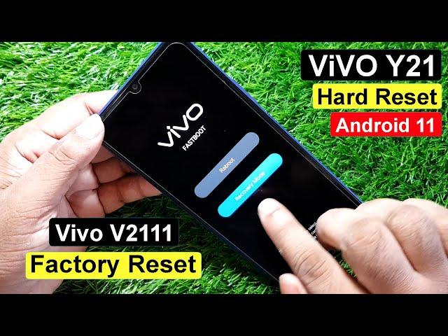 Vivo Y21 Hard Reset & Factory Reset Android 11 | Vivo Y21 (V2111) Pin/ Pattern/Password Unlock |