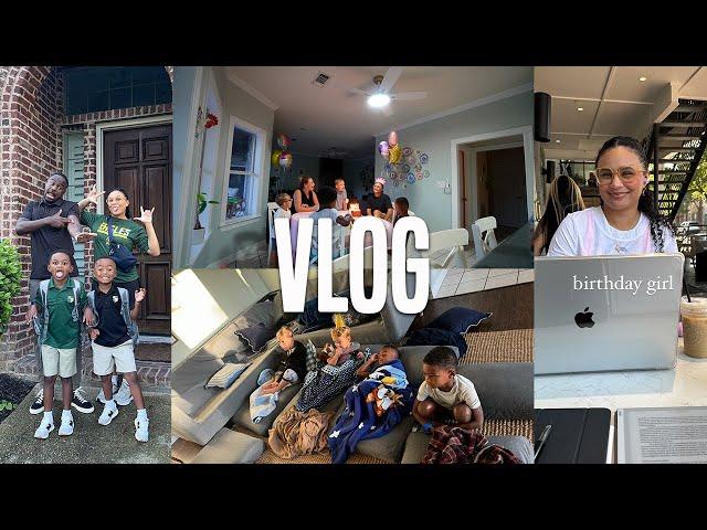 DEMURE VLOG | First Day of School, Sleepover, Guy's Trip & Kyrah's Birthday