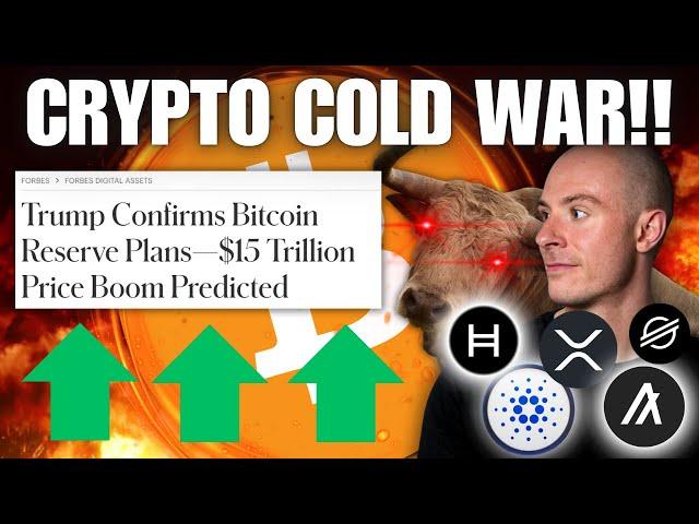 $15 Trillion Dollar Bitcoin Market Cap Inc.... The Crypto Cold War Has Begun!!!!!!!