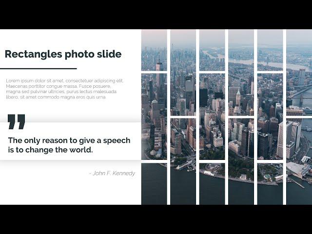 How to create MODERN SLIDE in PowerPoint