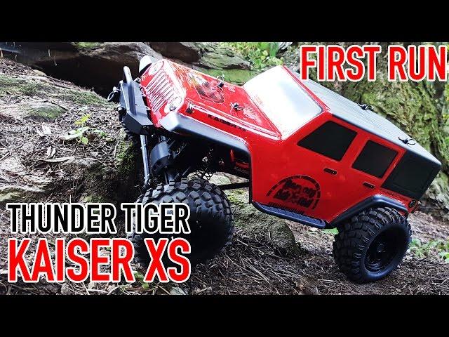 Thunder Tiger Kaiser XS - First run