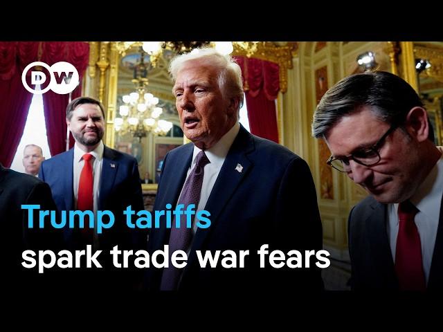 Trump says tariffs will correct trade imbalance | DW News