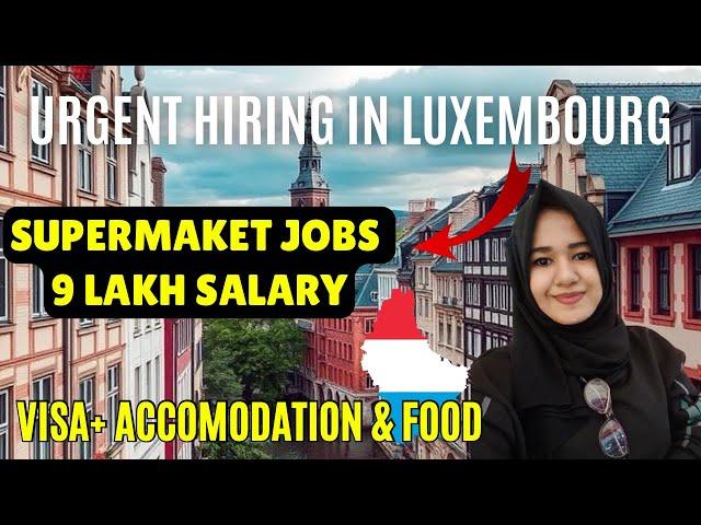 Luxembourg Work Visa How to apply Online 2024 #europe #job