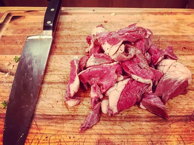 DADDY RECIPE: Lamb hearts are DELICIOUS!!!