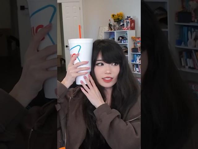 Emiru Got A HUGE Drink