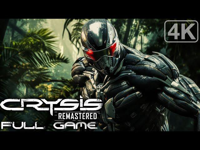 Crysis Remastered｜Delta Difficulty｜Full Game Playthrough｜4K RTX