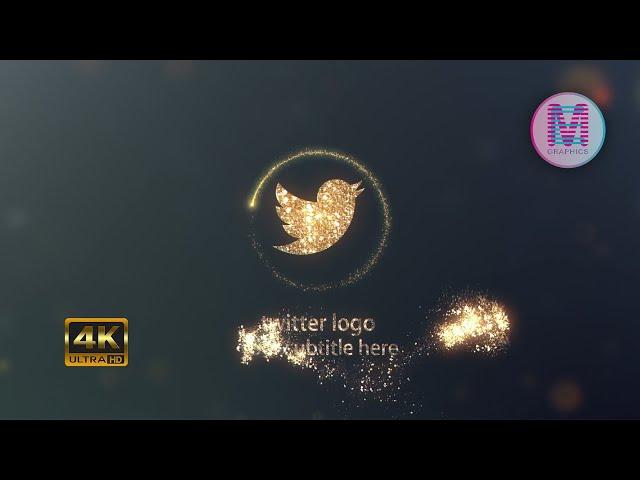 Gold Dust Simple Logo Animation | Emotion Graphics | 2023