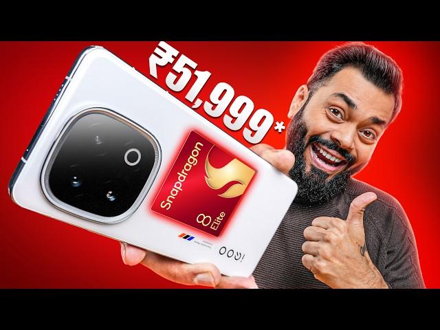 iQOO 13 Indian Retail Unit Unboxing & First Look  Snapdragon 8 Elite, IP69 @ ₹51,999*!?