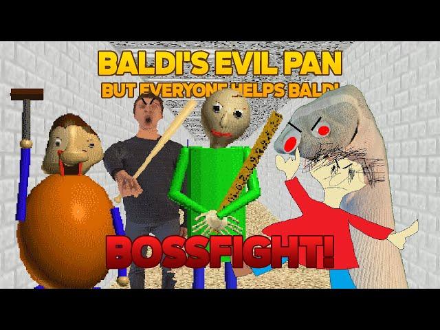 Bossfight?!! | Baldi's Evil Plan [Baldi's Basics Mod]