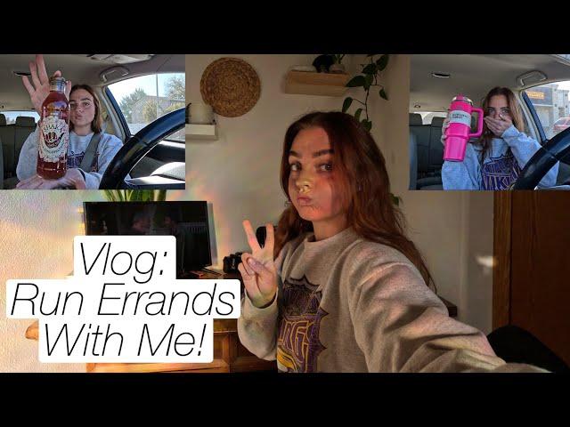 Vlog:  Let's Run Some Errands Together!