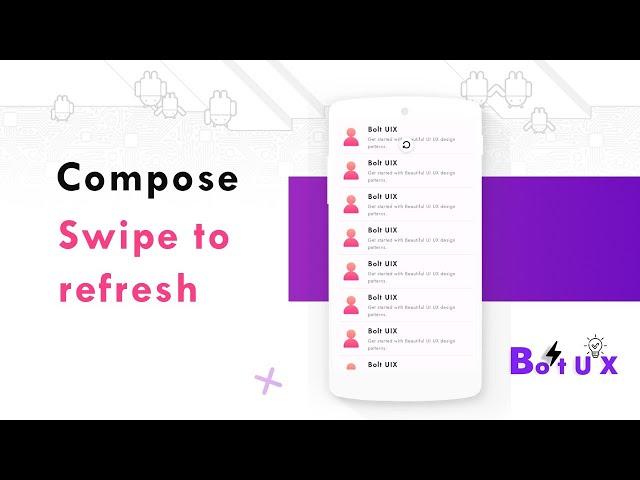 Swipe to refresh | Pull to refresh in Jetpack compose