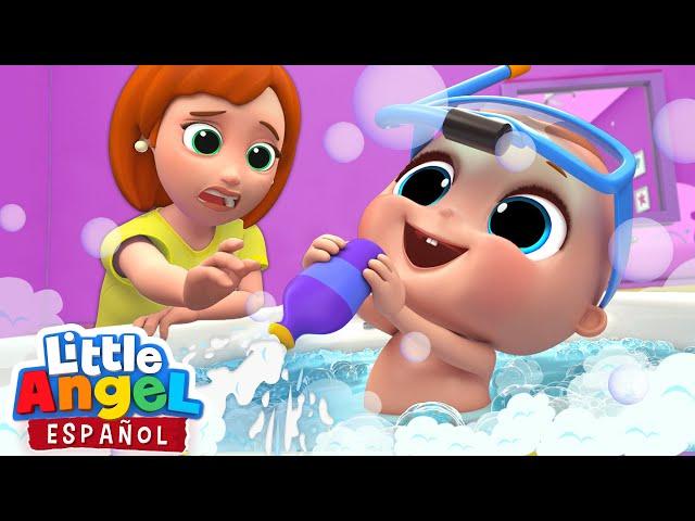 La Cancion del Baño del Bebé Juan | Canciones Infantiles | Little Angel Español