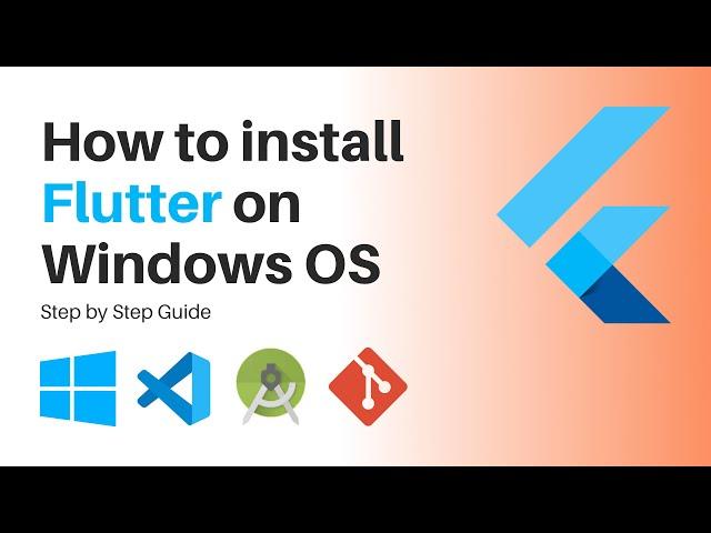 How to install Flutter on windows | Flutter Complete Series