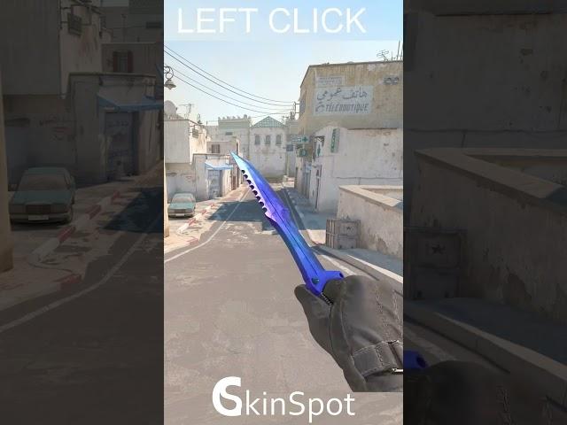 CS2 | Huntsman Knife Doppler (Sapphire) - #reels #shorts