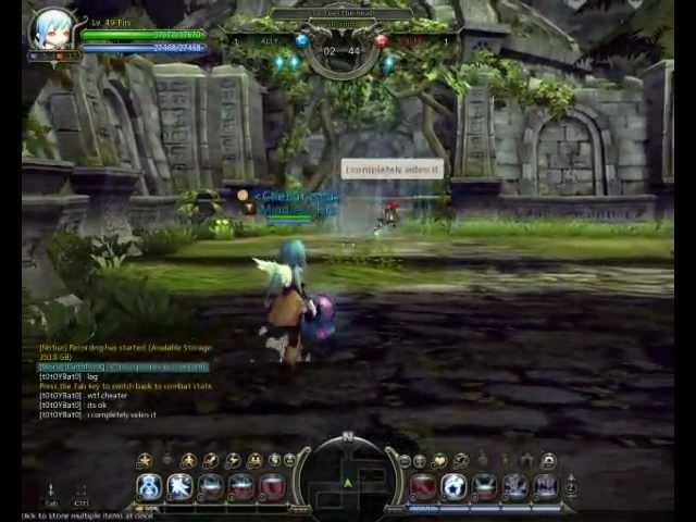 Dragon Nest PvP Alchemist (Adept) vs Paladin (Guardian)