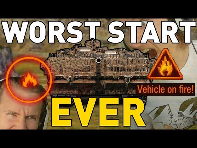 WORST START EVER! World of Tanks