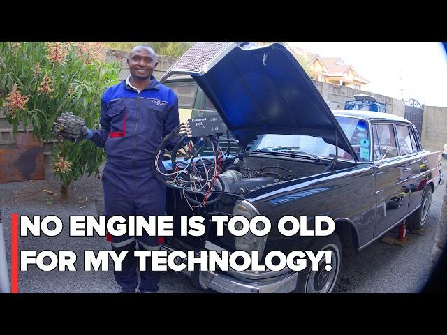 African GENIUS makes Old Engines outdo Modern Engines!