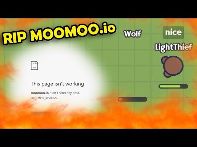 Moomoo.io Doomsday!? Insane amount of glitches and website down... RIP.