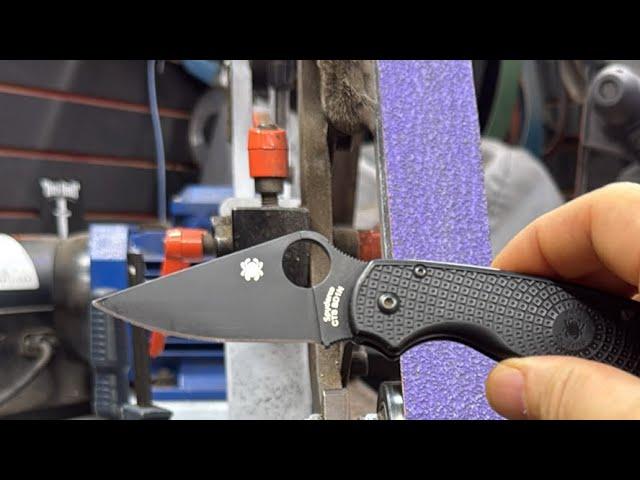 Sharpening pocket knives ￼