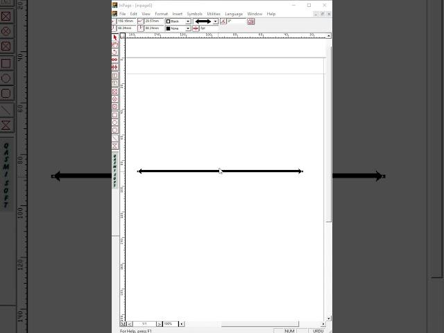 How to use Line tool in Inpage