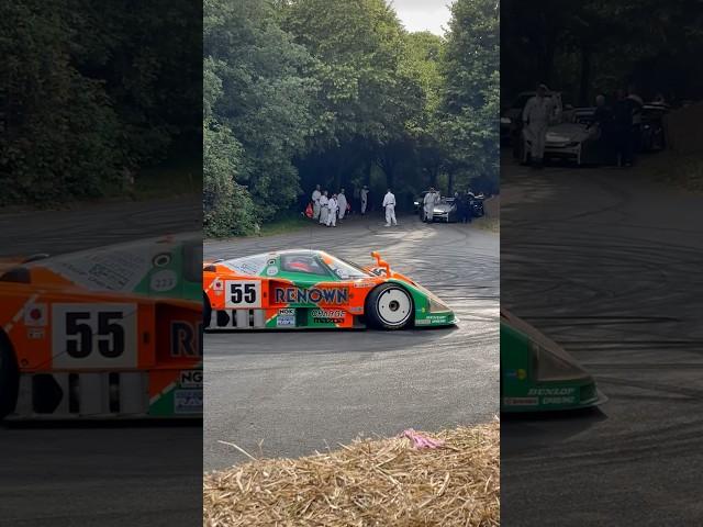 The Legendary Mazda 787B 4-Rotor Engine Sounds Insane! #shorts