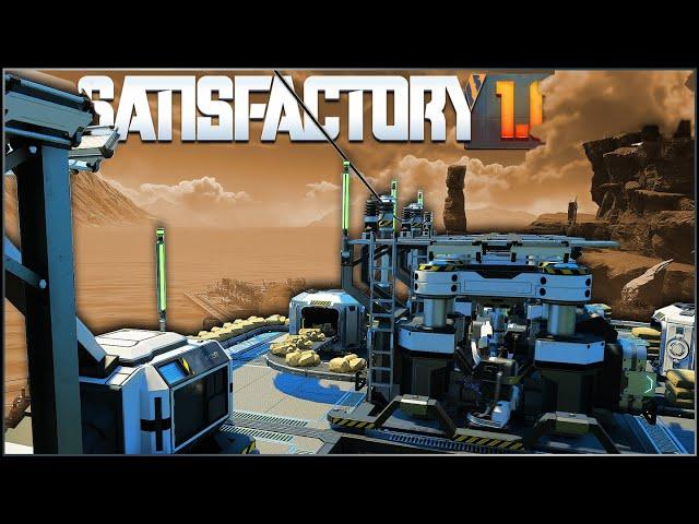 Iron, Limestone and Copper Starting strong in Satisfactory 1.0