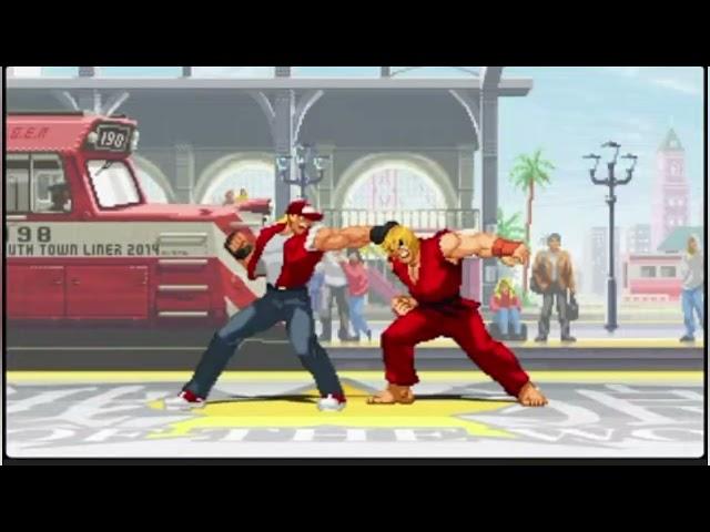 Ken vs Terry Bogard Intros - Forgotten how Dope their Intros are Together!!