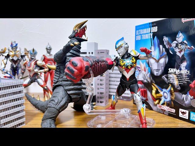 【最強武装】S.H.Figuarts ウルトラマンオーブ オーブトリニティ　フィギュアーツ　プレミアムバンダイ　レビュー